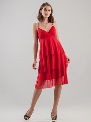 Платье красноей | 6383868