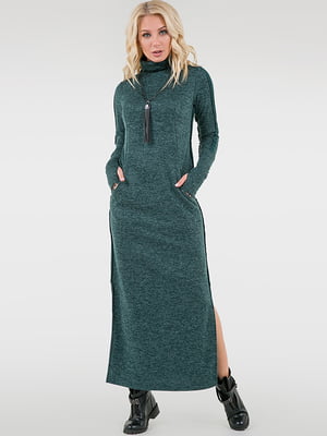 Сукня-футляр зелена | 6384785