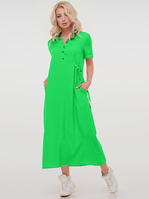 Сукня А-силуету світло-зелена | 6384980