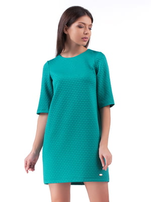 Сукня А-силуету бірюзового кольору | 6547959