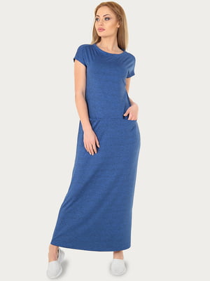 Сукня А-силуету синя | 6547986