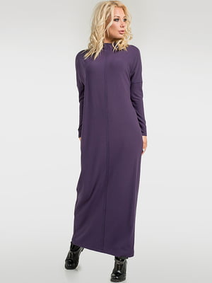 Сукня фіолетова максі довжини | 6548035
