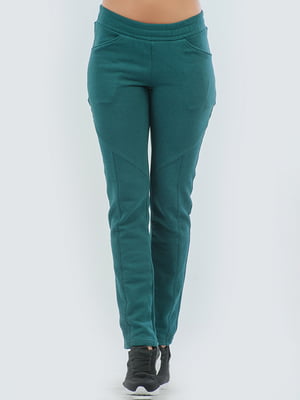 Спортивные брюки зеленые | 6548083