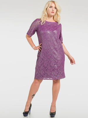 Сукня фрезового кольору з вирізом-човник | 6548186