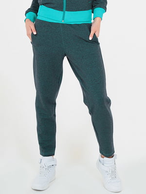 Спортивные брюки зеленые | 6548562