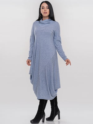 Платье серо-голубое | 6549024