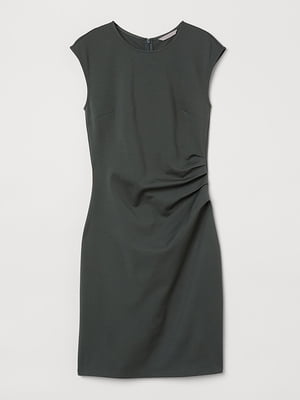 Платье темно-зеленое | 6566536
