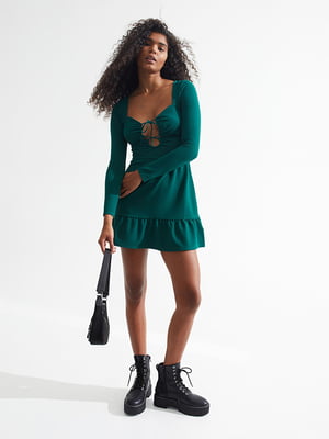 Сукня А-силуету зелена | 6566559