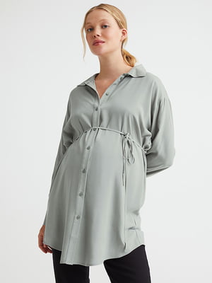 Сорочка для вагітних м'ятного кольору | 6566632