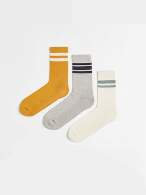 Набір шкарпеток 3 шт. | 6567228