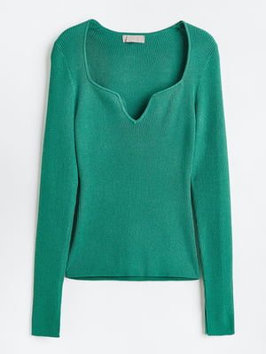 Пуловер зеленый | 6567391
