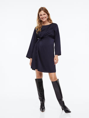 Сукня для вагітних темно-синя | 6567433