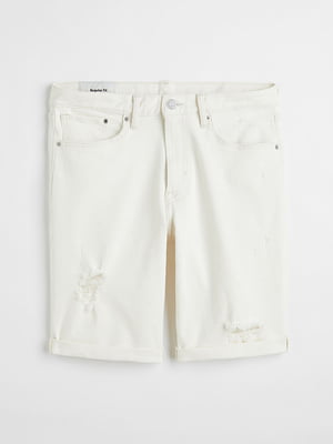 Шорти джинсові білі | 6568025