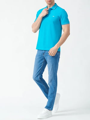 Классические джинсы голубые | 6568426
