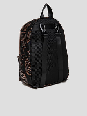 Молодежный рюкзак черный с принтом | 6568448