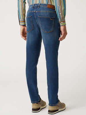 Стильные джинсы синего цвета | 6568652