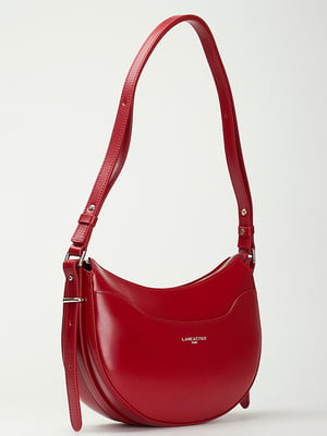 Модна сумка через плече червоного кольору | 6568678