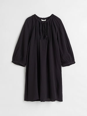 Платье А-силуэта черное | 6569457
