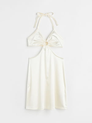 Платье в бельевом стиле молочного цвета | 6569500