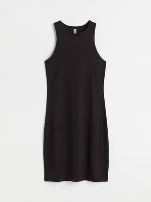 Платье-футляр черное | 6569553