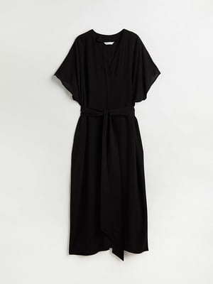 Платье А-силуэта черное | 6569566