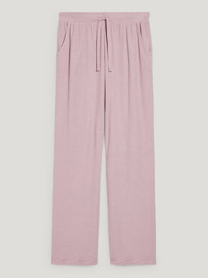 Пижамные брюки розовые | 6569668