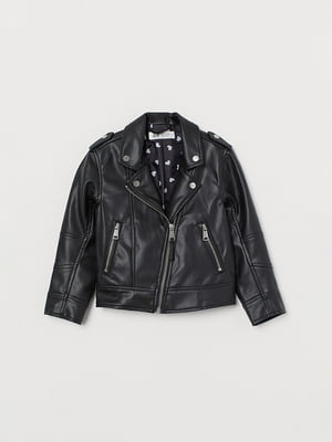 Куртка-косуха чорна | 6569730
