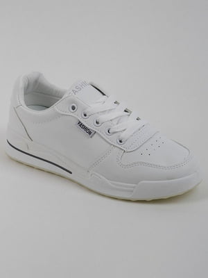 Кросівки білого кольору з перфорацією | 6570369