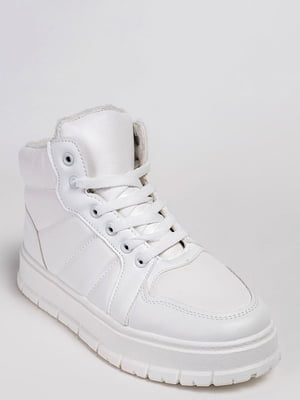 Зимові високі кросівки білого кольору | 6570399