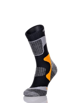 Термошкарпетки чорно-жовтогарячі | 6573503