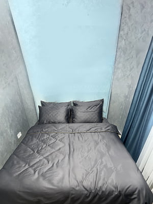 Комплект постельного белья Satin Premium «Gold Corner» двуспальный: пододеяльник (175х210 см), наволочки (2х50х70 см) | 6571143