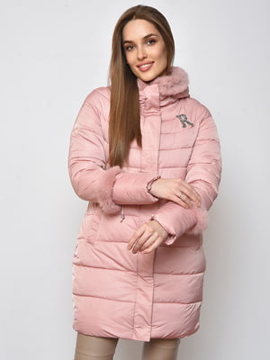 Стильная куртка розового цвета | 6576314