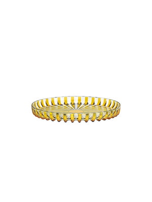 Піднос круглий жовтий (31 см) | 6575745