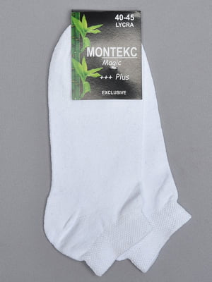 Шкарпетки короткі білого кольору | 6577251