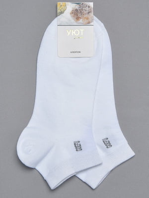 Шкарпетки короткі білого кольору | 6577276