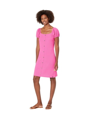 Сукня-футболка рожева | 6581398