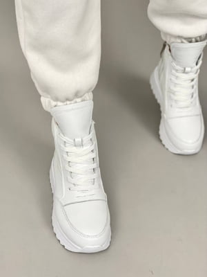 Кросівки білі шкіряні | 6574114
