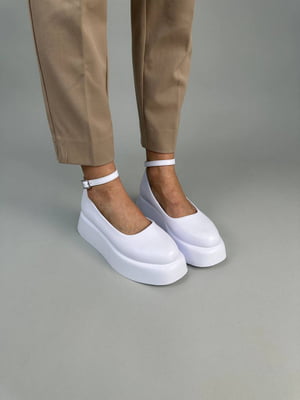 Туфлі шкіряні білі | 6574336