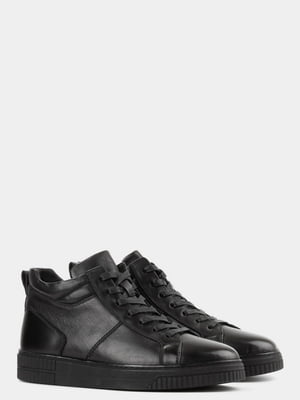 Ботинки черные кожаные | 6583833