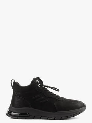 Кросівки чорні з нубуку | 6583835