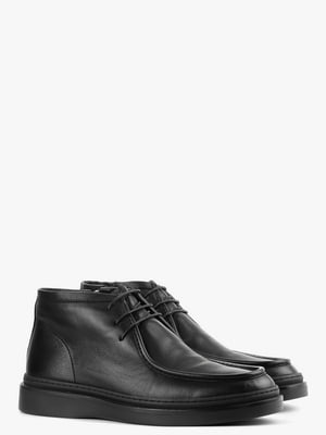 Ботинки черные кожаные | 6583814