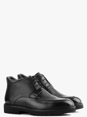 Ботинки черные кожаные | 6584013