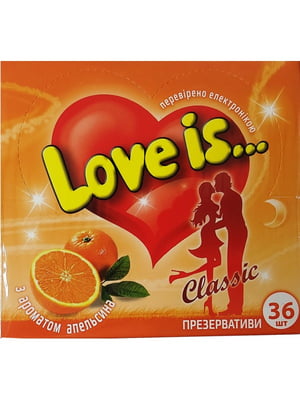 Презервативи Classic з ароматом апельсина (12 упаковок по 3 шт.) | 6590808