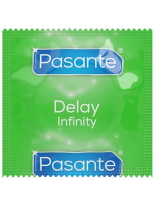 Презерватив Pasante Delay Infiniti з анестетиком (1 шт.) | 6590879