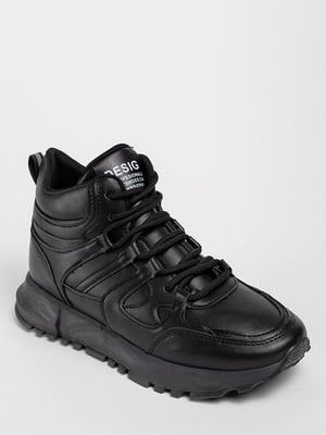 Високі чорні кросівки | 6604963