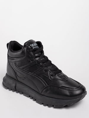 Черные высокие кроссовки | 6604975