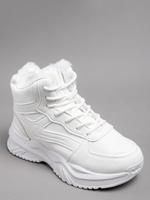Белые высокие кроссовки | 6605002