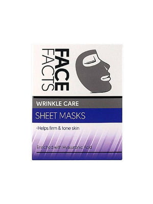 Тканинна маска для обличчя Wrinkle Care (0.25 г х 2 шт.) | 6604346