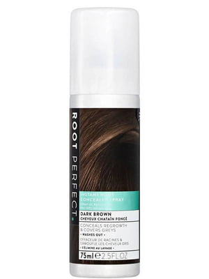 Тонувальний спрей для волосся Root Perfect темно-коричневий (75 мл) | 6604388