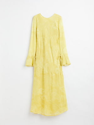 Платье А-силуэта желтое | 6605581